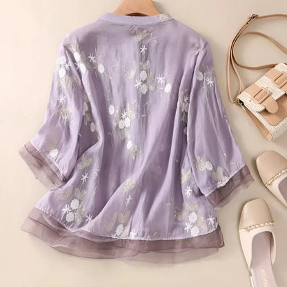 Seraphina™ | Bestickte Bluse