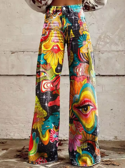 Behn Berlin | Elegante Boho Vintage Hose für einen stilvollen und bohemischen Look