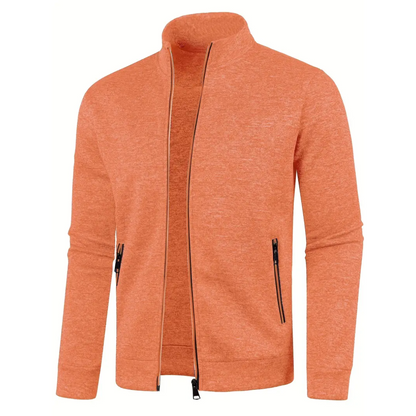 Kasper | Klassische Strickjacke mit Reißverschluss