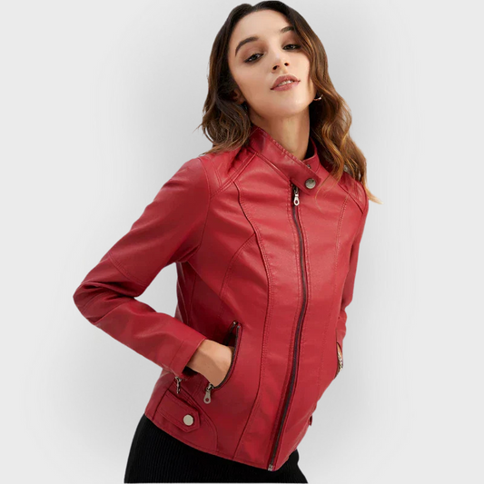 Nova | Chic Leather Jacket