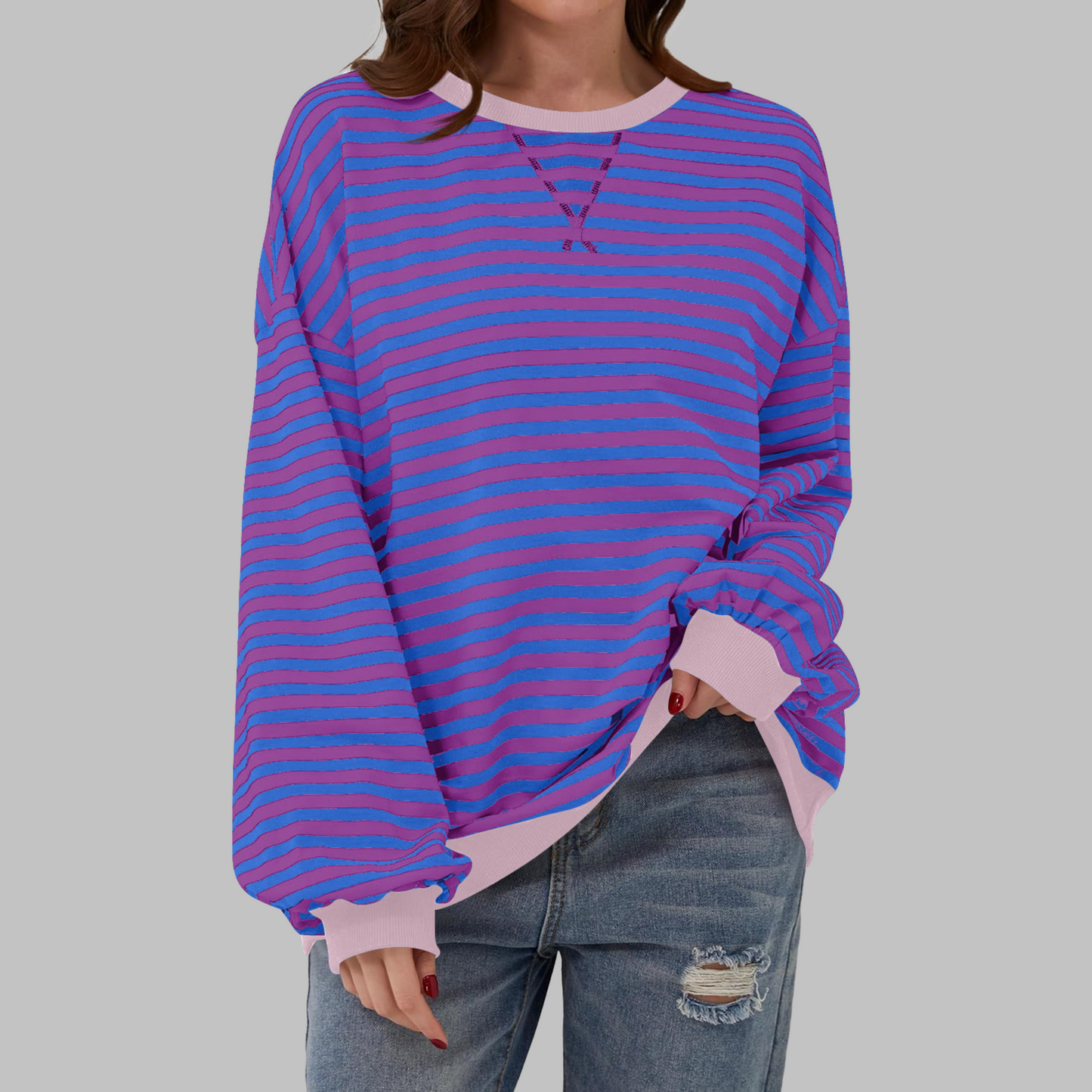Lisa | Gestreifter Pullover