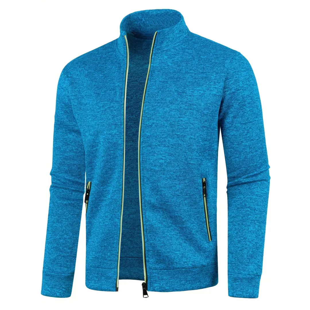 Kasper | Klassische Strickjacke mit Reißverschluss