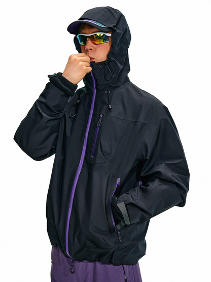CampGlove – Herren 3-in-1 Fleece-Hardshelljacke