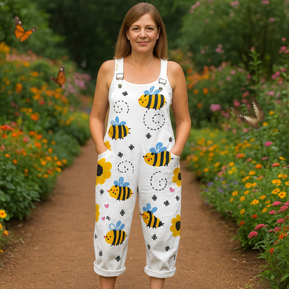 Damen-Jumpsuit - Müheloser weit geschnittener Stil & Komfort für jeden Anlass