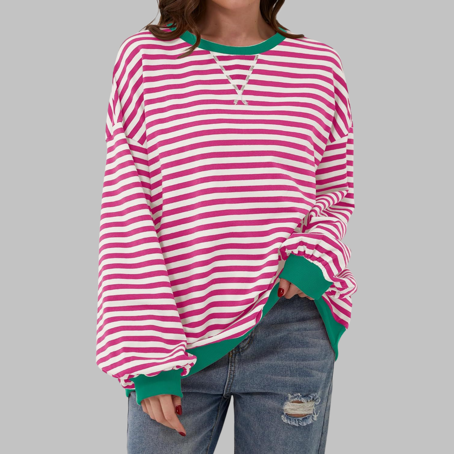 Lisa | Gestreifter Pullover