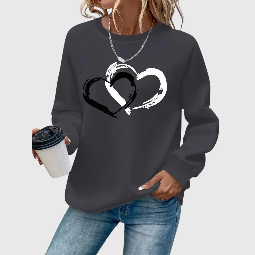 Binda - Eleganter Herzpullover