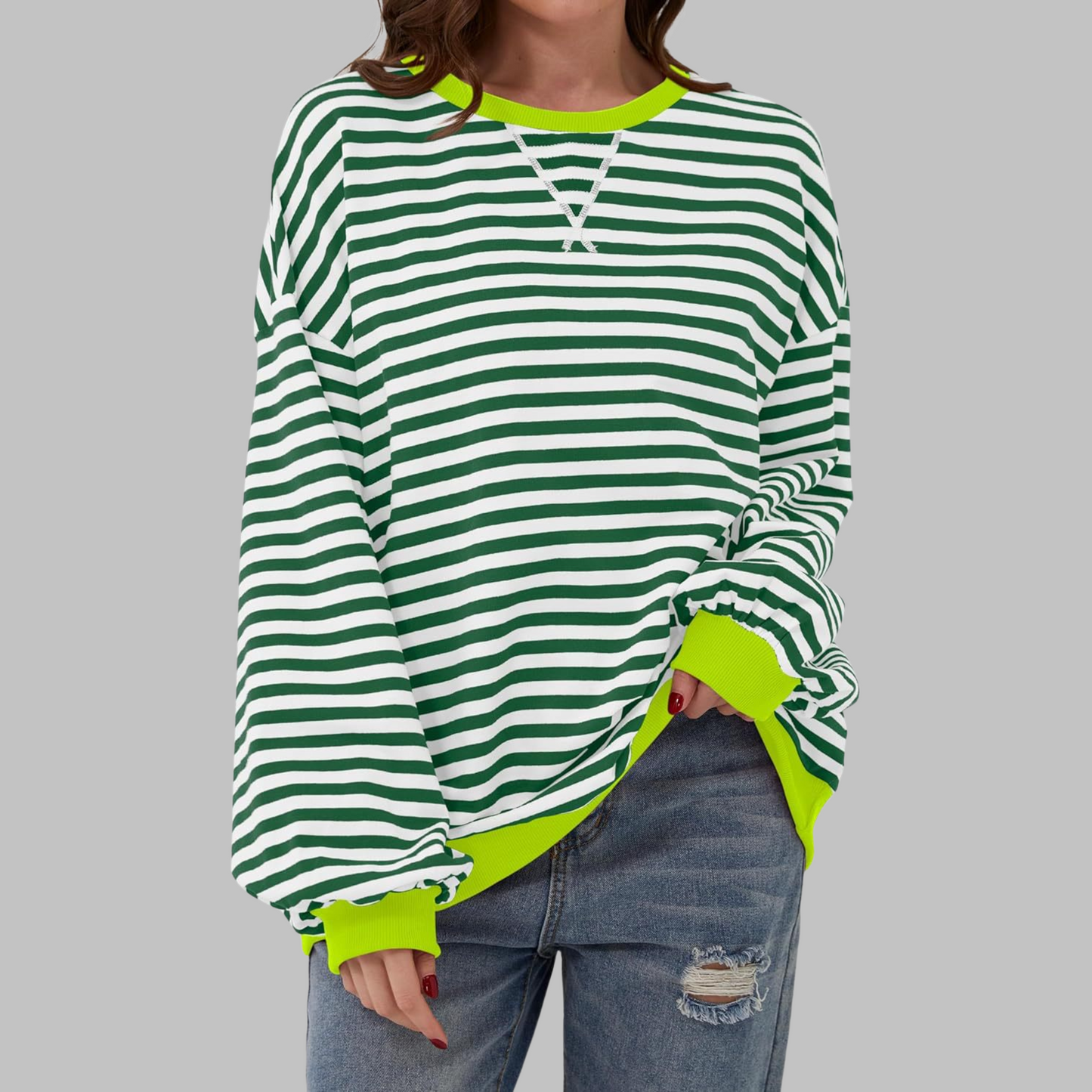 Lisa | Gestreifter Pullover