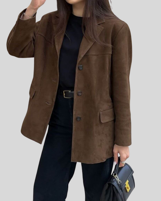Birgitta™ – Eleganter Vintage-Blazer mit luxuriösem Finish