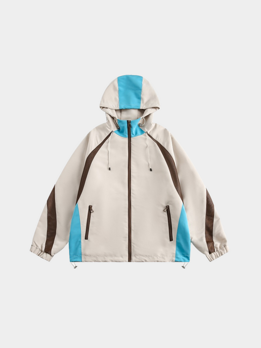 AshDrop - Unisex Waterproof Colorblock Shell Jacket