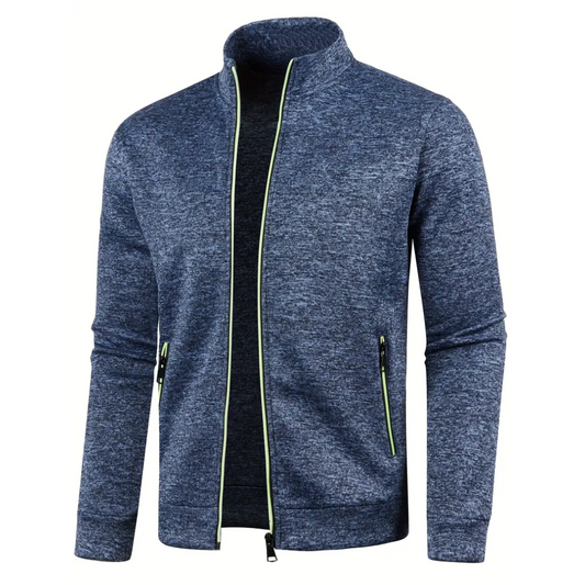 Kasper | Klassische Strickjacke mit Reißverschluss