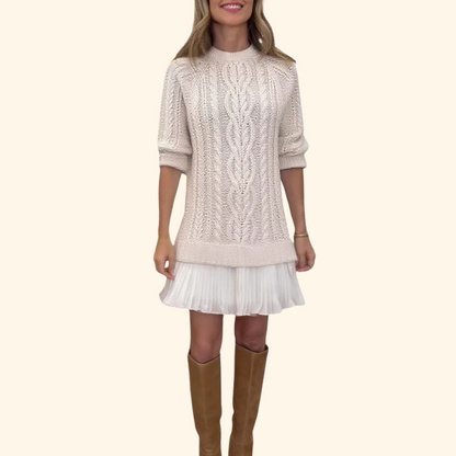 Sarah | Strickpullover Kleid
