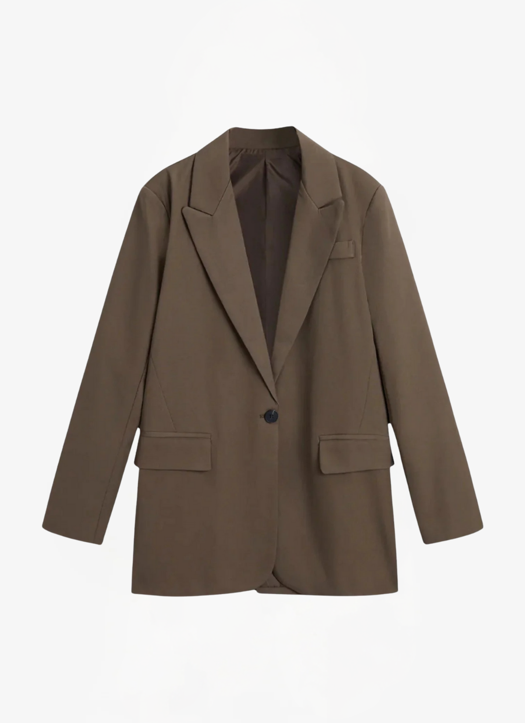 ELYRA™ | Übergroßer Blazer in Unifarben