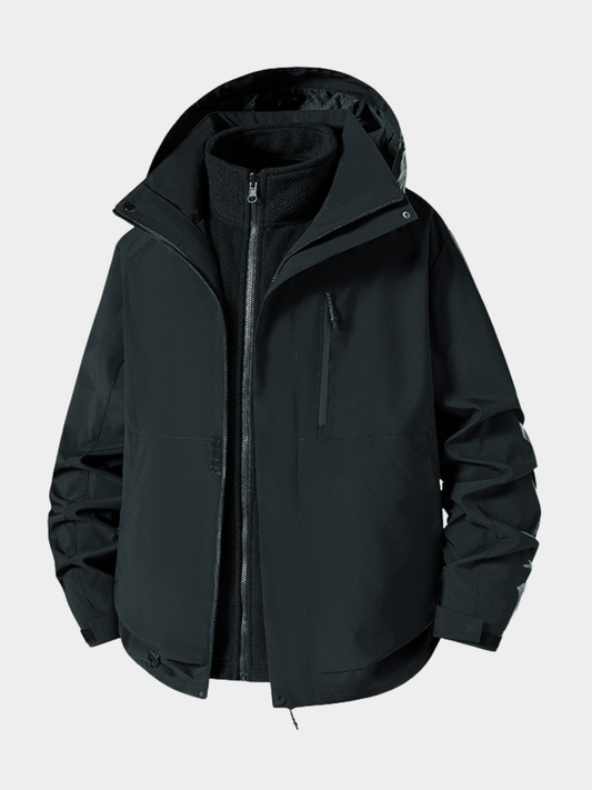 Spirewood – Unisex 3-in-1 Abnehmbare Funktionsjacke