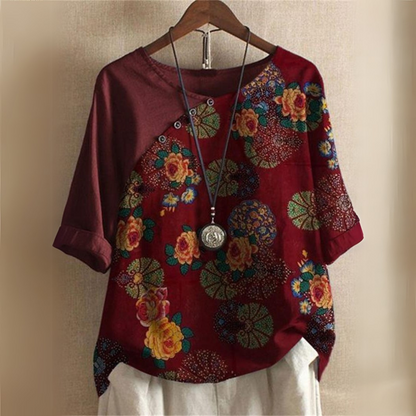 Ella | Schmeichelhafte Elegante Bluse