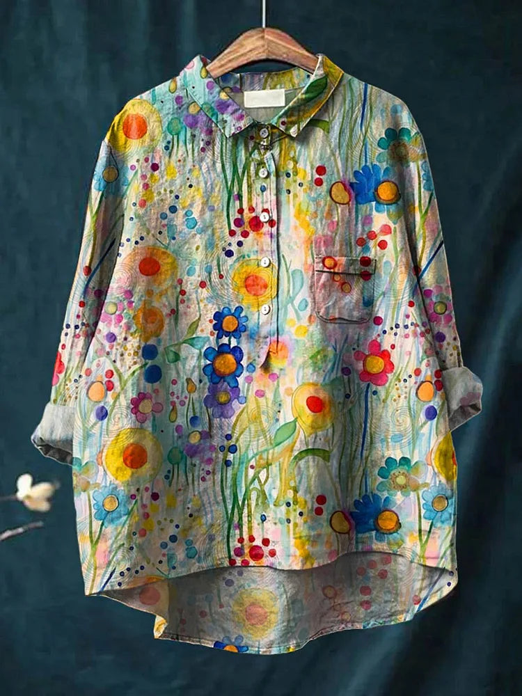 Friedens Hippie Kunst Shirt