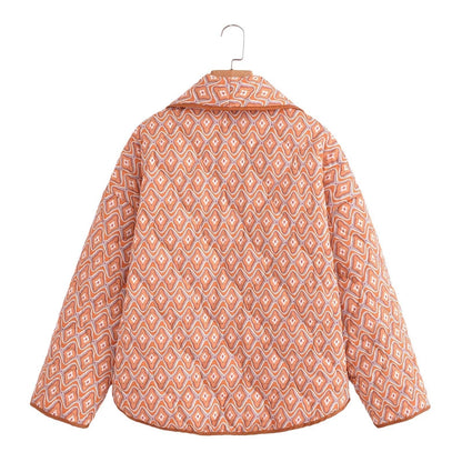 Maya | Gesteppte Wickeljacke