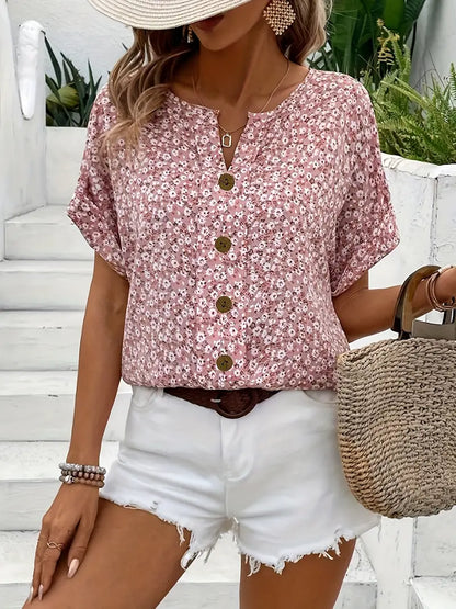 Verna™ | Schicke Bluse mit Blumenmuster