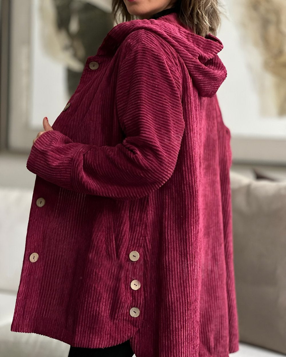 Amber | Cozy Corduroy Jacket