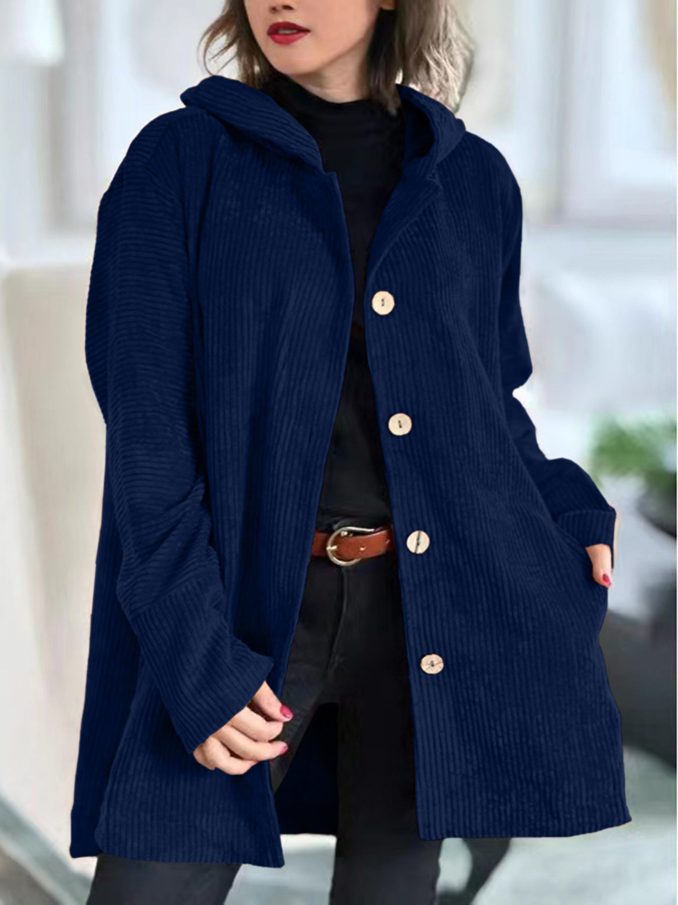 Amber | Cozy Corduroy Jacket