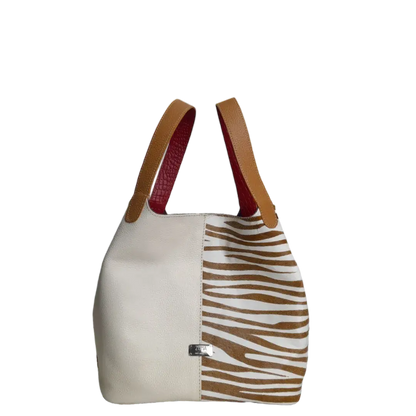 Damentasche Eva Zebra-Leder x Talk