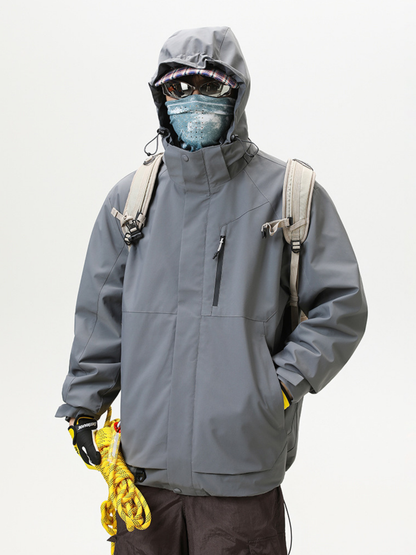 Spirewood – Unisex 3-in-1 Abnehmbare Funktionsjacke