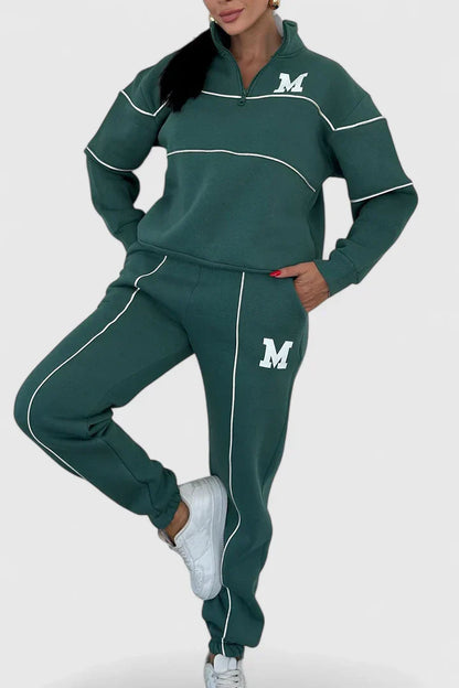 Thalynnae | Komfortables Pullover- und Hosen-Set