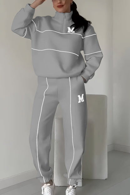 Thalynnae | Komfortables Pullover- und Hosen-Set