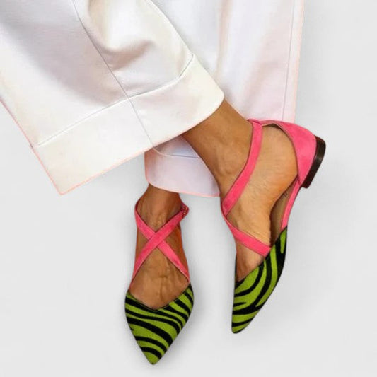 Khreysa | Elegante Ballerina mit Riemchen