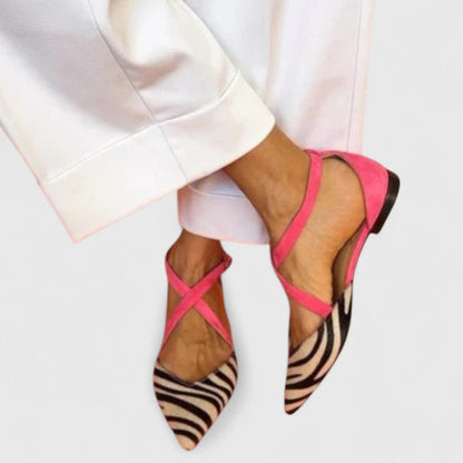 Khreysa | Elegante Ballerina mit Riemchen