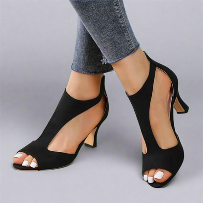 Marga | Orthopedische Sandalen met Chique Hak