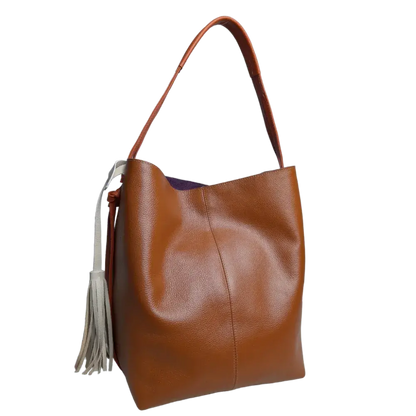 Grace Miel Damen Lederhandtasche
