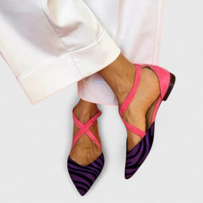 Khreysa | Elegante Ballerina mit Riemchen