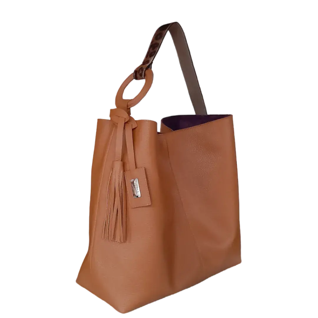 Nora Honig Damen Lederhandtasche