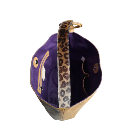 Nora Honig Damen Lederhandtasche