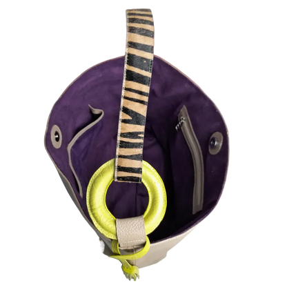 Nora Taupe Damenledertasche