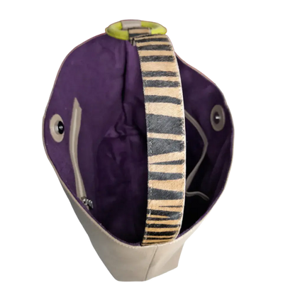 Nora Taupe Damenledertasche