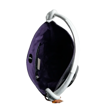 Olivia schwarze Reptilledertasche für Frauen