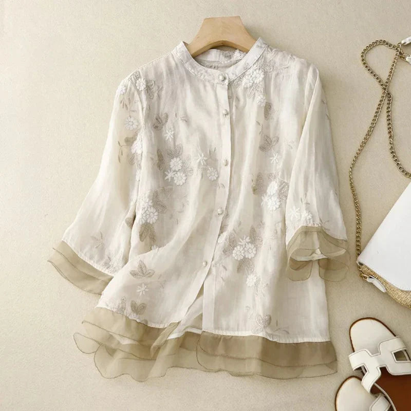 Seraphina™ | Bestickte Bluse