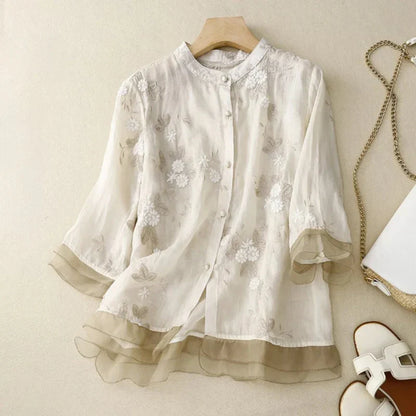 Seraphina™ | Bestickte Bluse