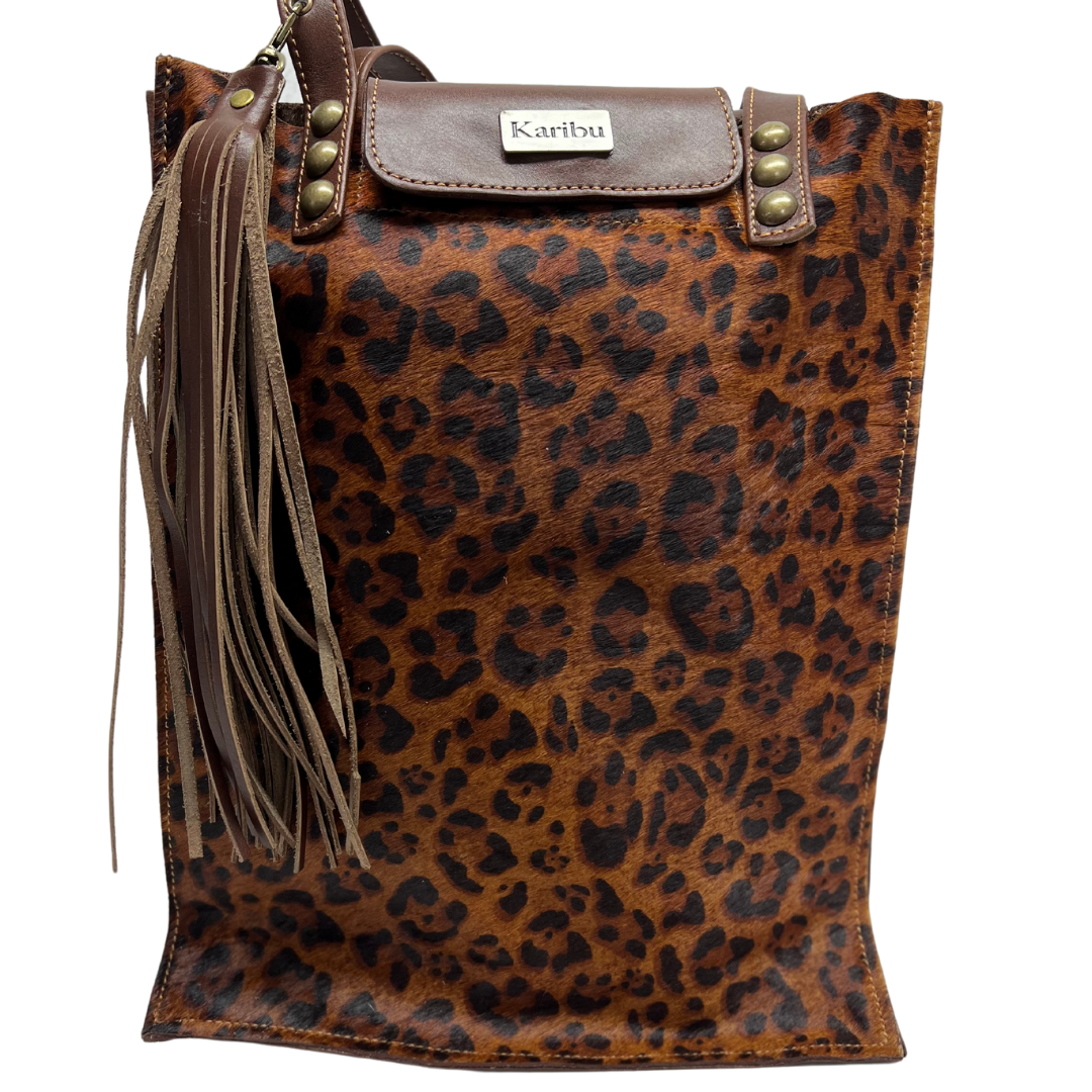 Juanita Café Geldbörse mit Haardruck