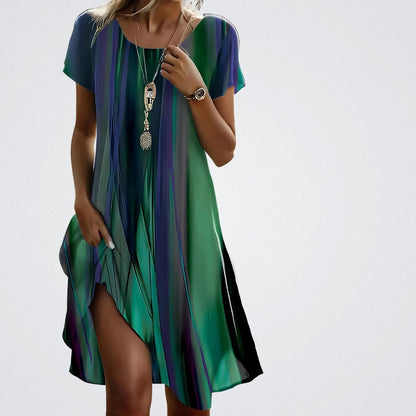 Amélie | Elegante Fließende Robe im Zeitlosen Stil