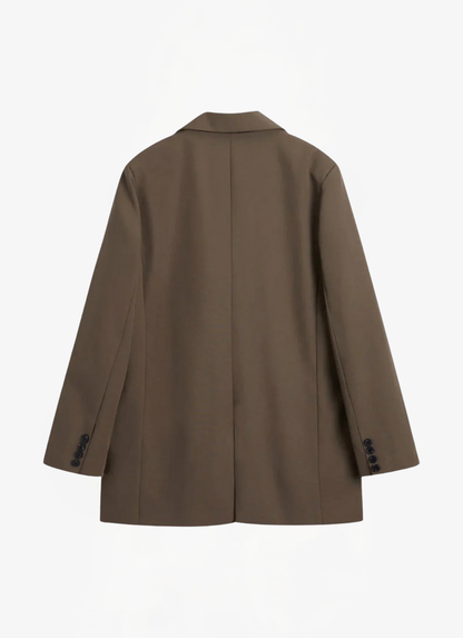 ELYRA™ | Übergroßer Blazer in Unifarben