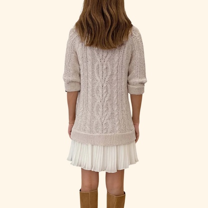 Sarah | Strickpullover Kleid