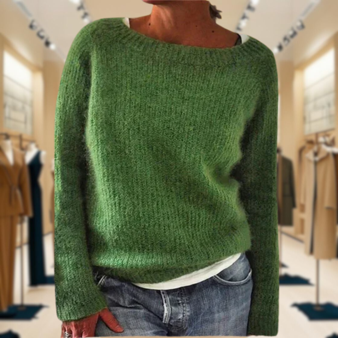 Luma | Klassischer Wollpullover
