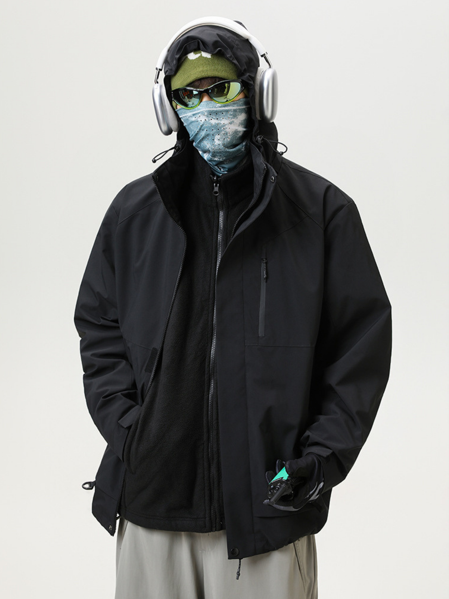 Spirewood – Unisex 3-in-1 Abnehmbare Funktionsjacke