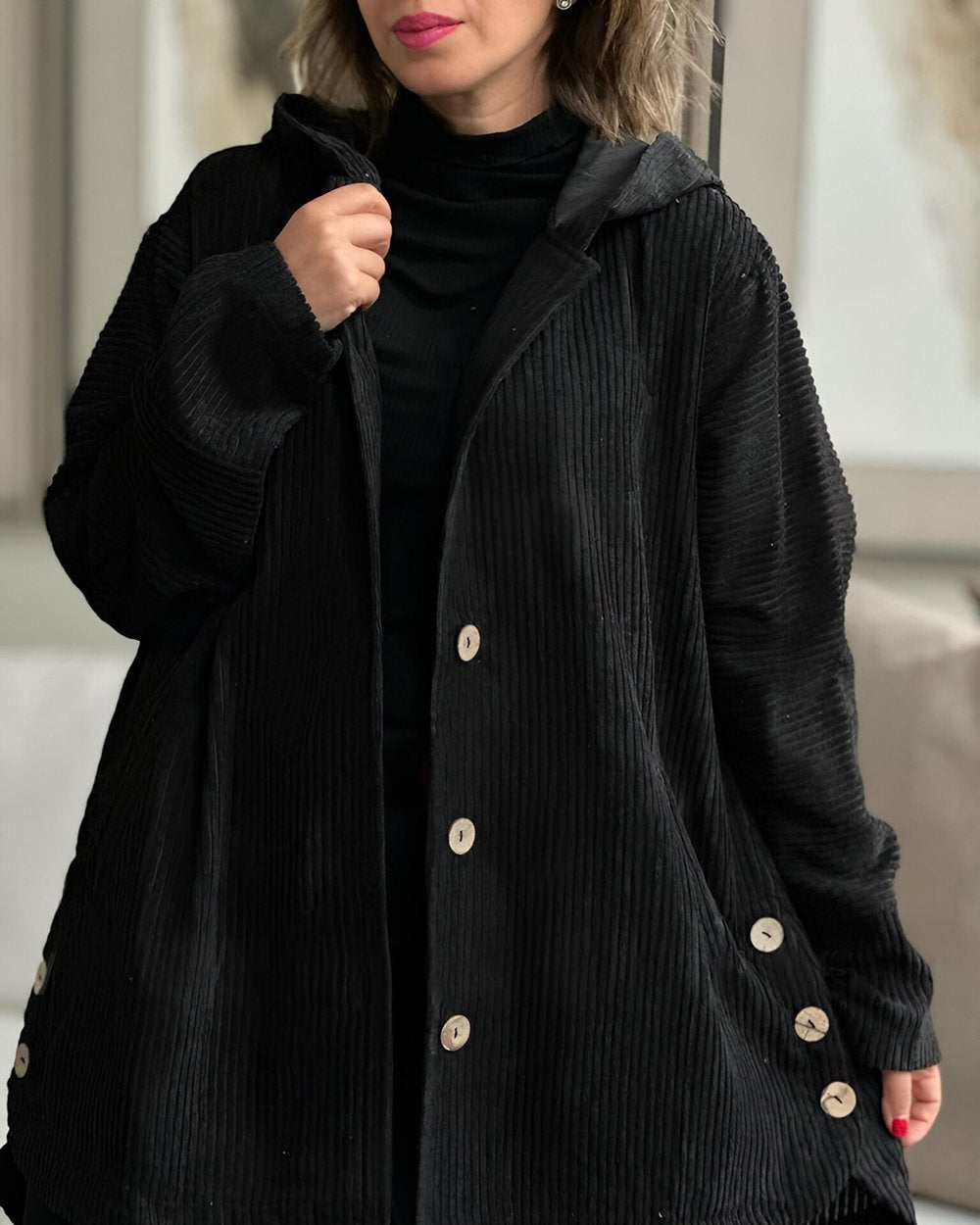 Amber | Cozy Corduroy Jacket