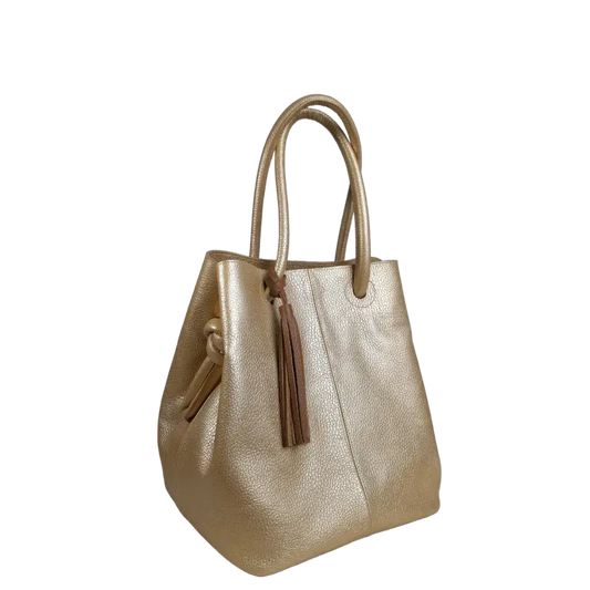 Brigitte Oro Damen-Ledertasche