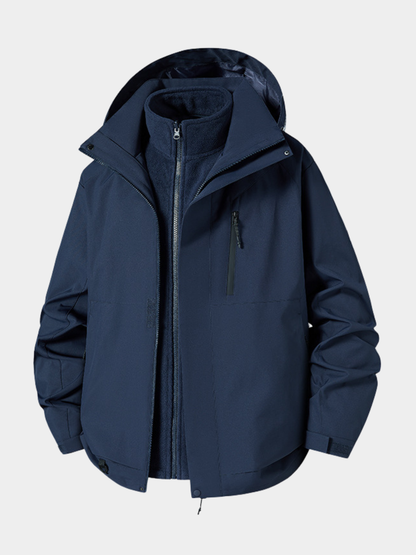 Spirewood – Unisex 3-in-1 Abnehmbare Funktionsjacke
