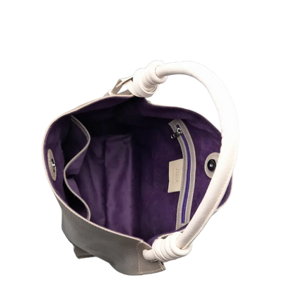 Fernanda Taupe Damenledertasche