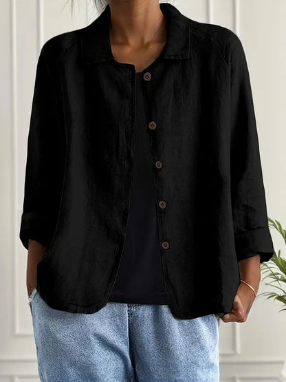 Lori | Breezy Linen Jacket
